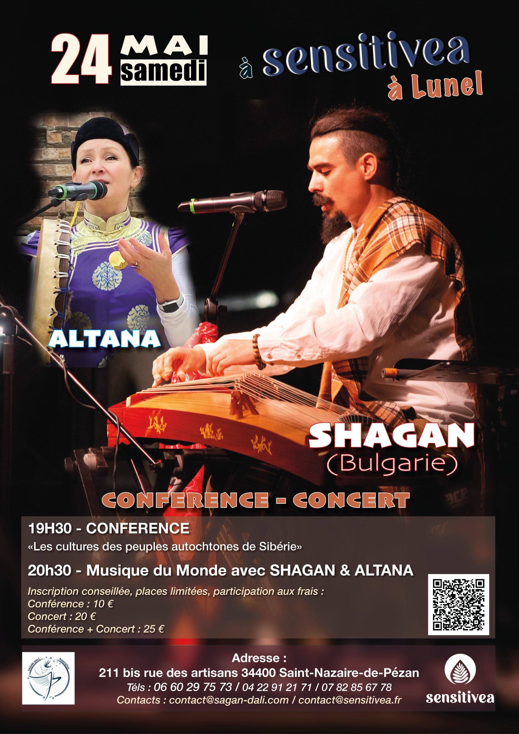 LE 24 MAIS à Lunel Sensitivea              SHAGAN & Altana