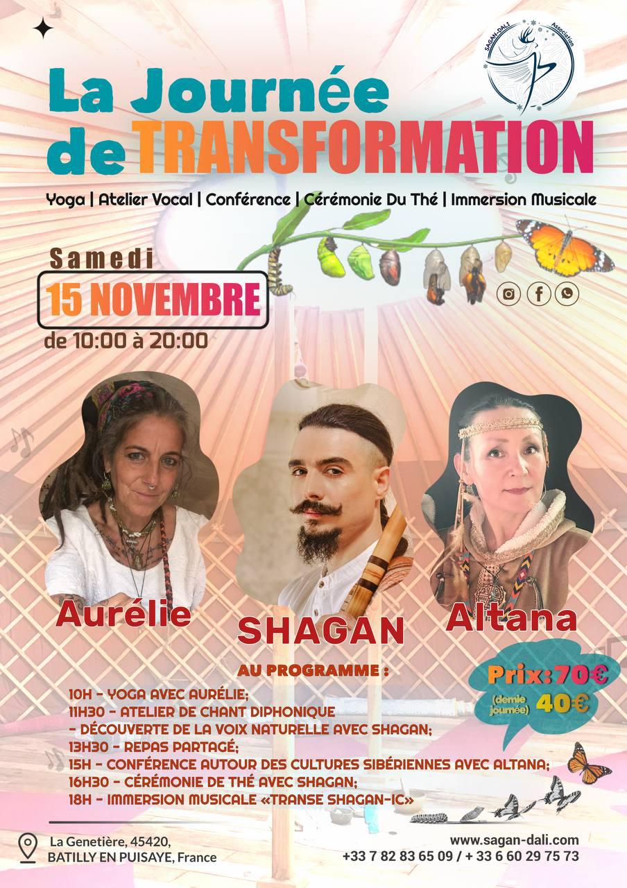 Le 15 Novembre La Journée de TRANSFORMATION